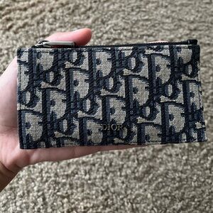 Dior Zipped Card Holder